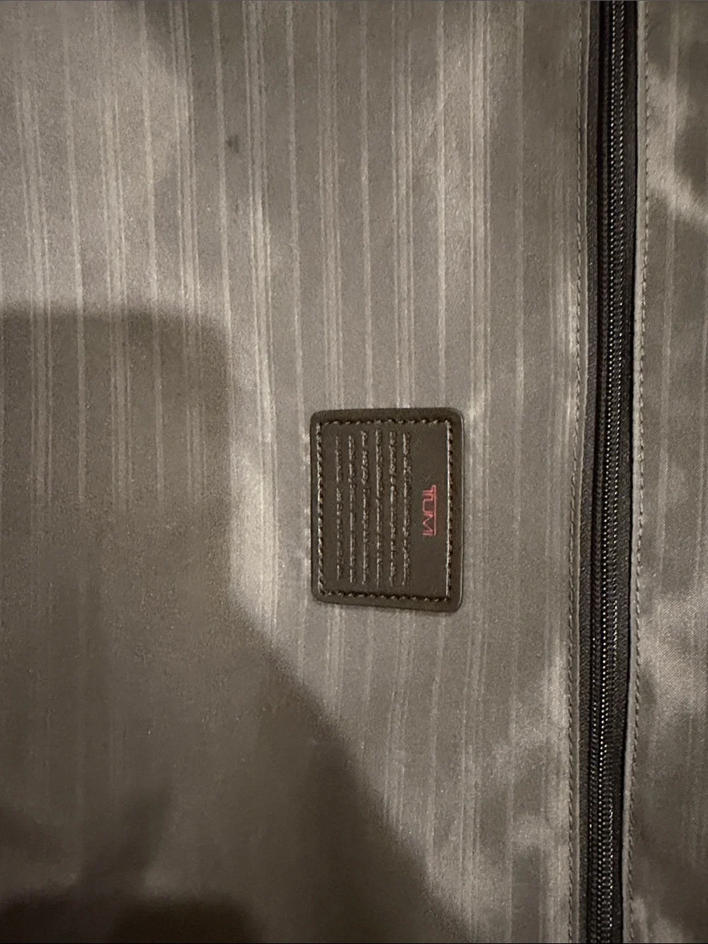 Tumi Black Upright Carry-On with Front Pocket